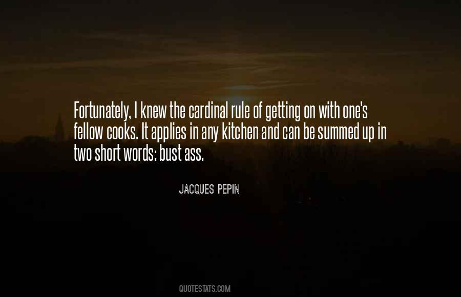 Quotes About Cooks In The Kitchen #927956