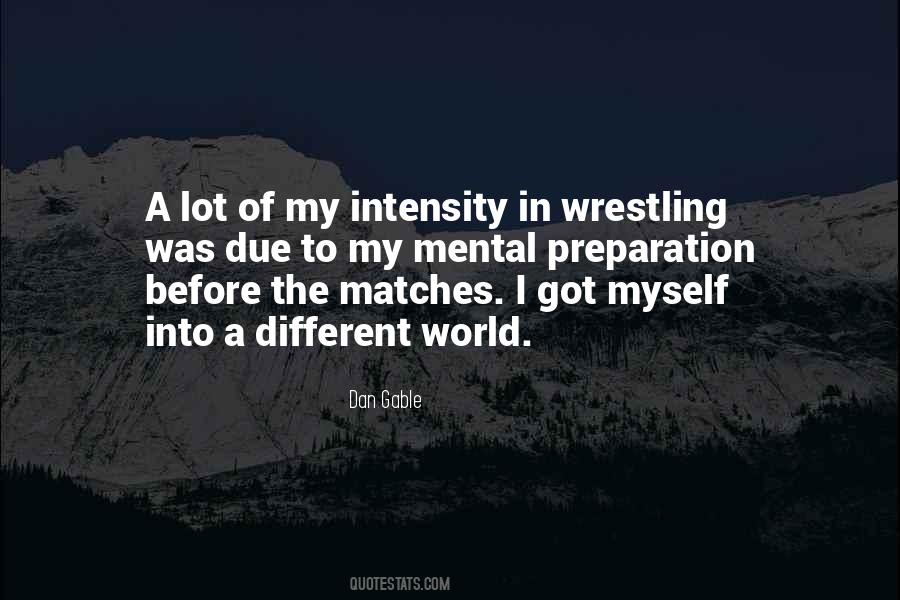 Quotes About Mental Preparation #1691994