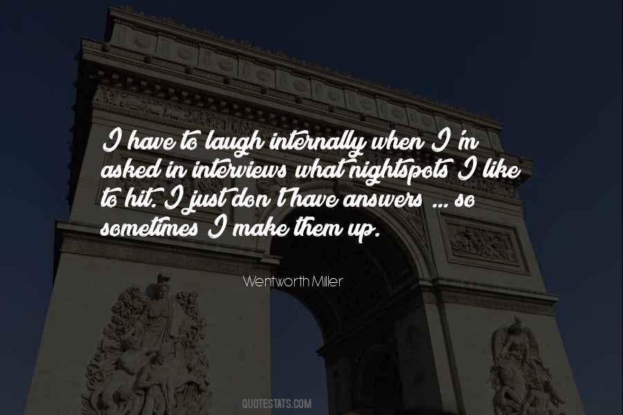 Quotes About Answers #1696103