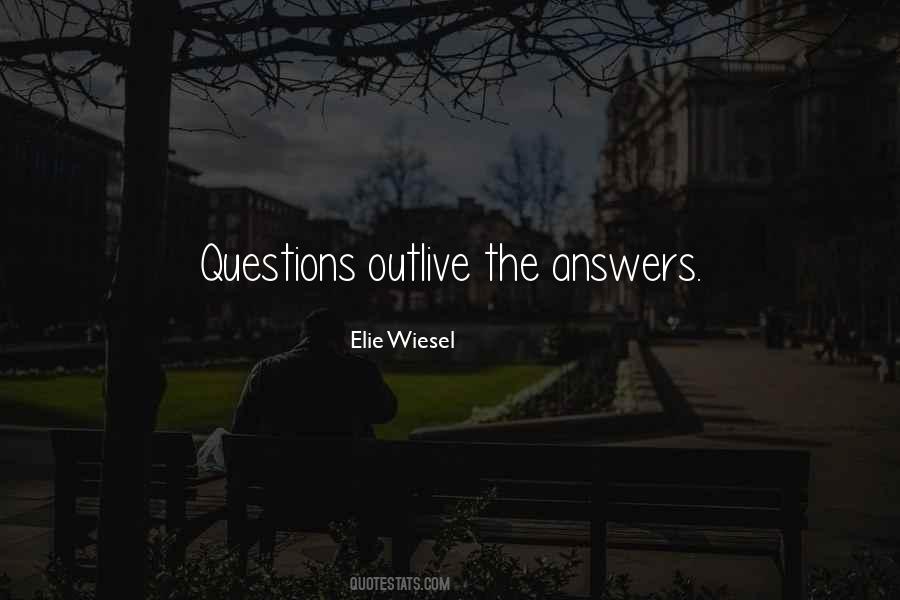 Quotes About Answers #1709369
