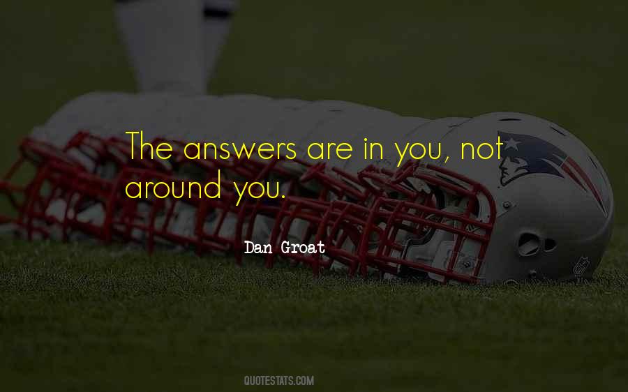 Quotes About Answers #1742712
