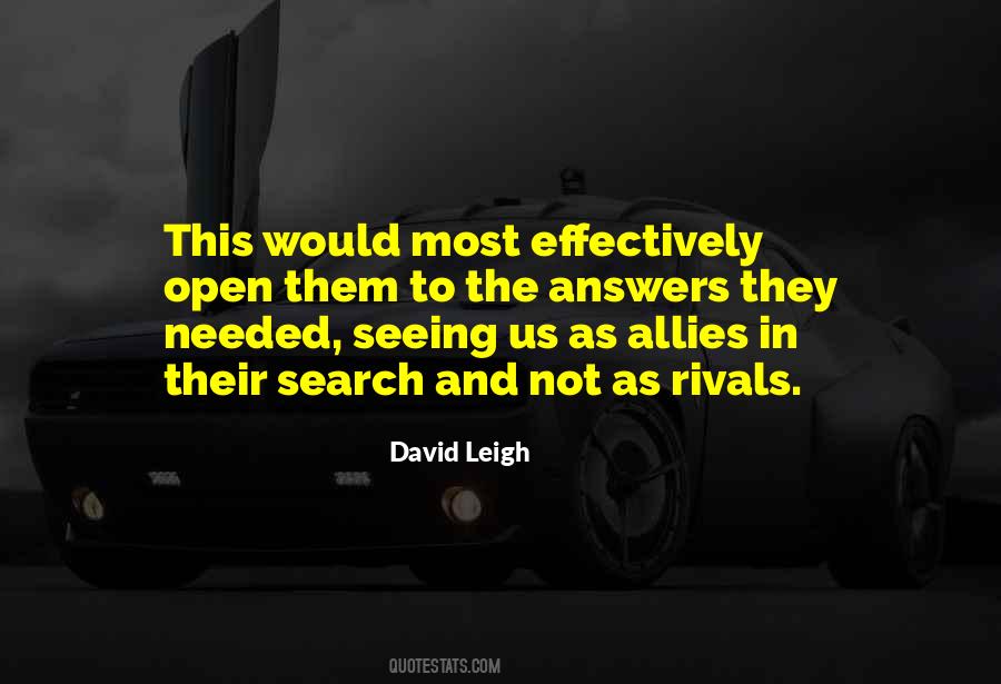 Quotes About Answers #1756204