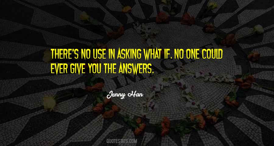 Quotes About Answers #1760668