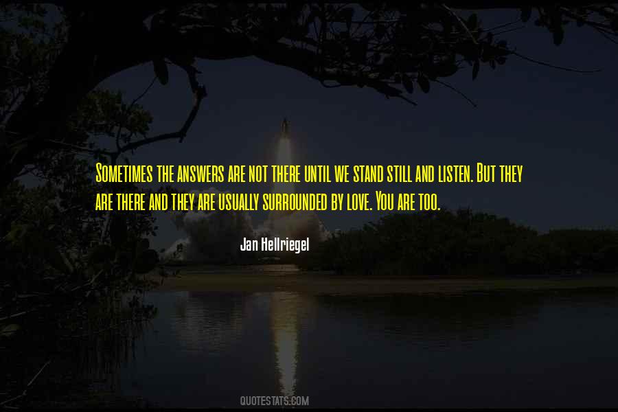 Quotes About Answers #1769882