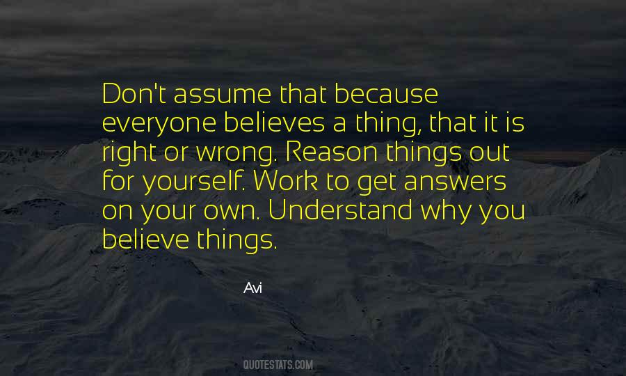 Quotes About Answers #1773478