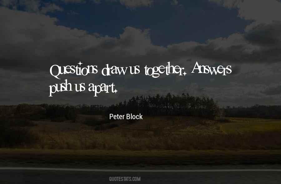Quotes About Answers #25657