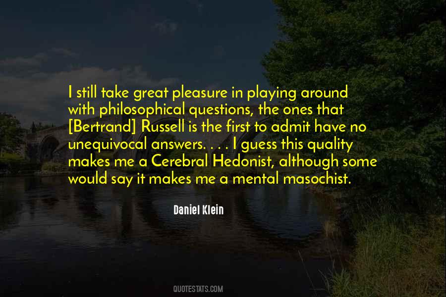 Quotes About Answers #40160 Quotes About Answers #40160