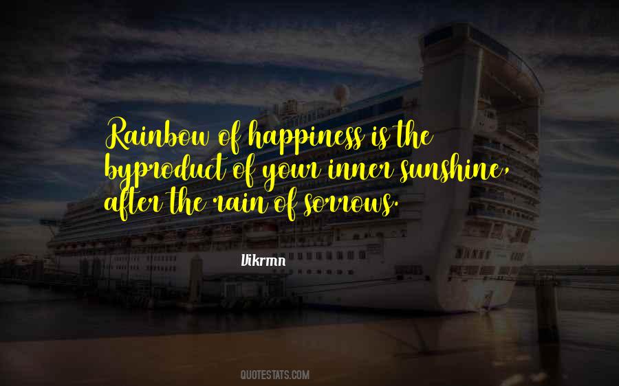 Quotes About Sunshine After Rain #1140559