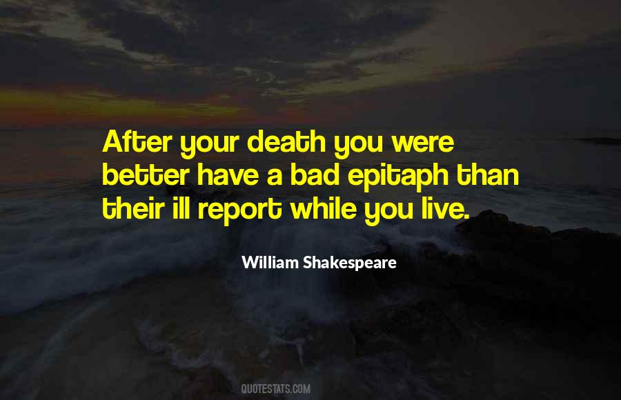 While You Live Quotes #591926