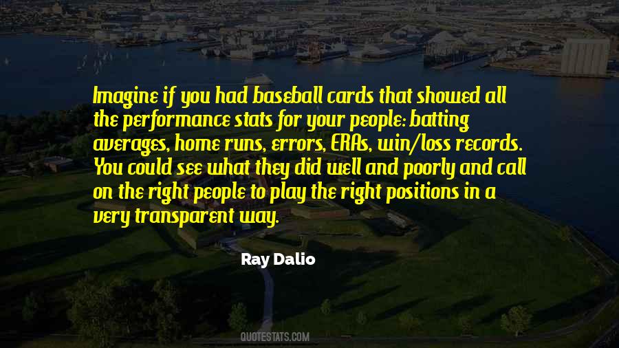 Quotes About Errors In Baseball #971505