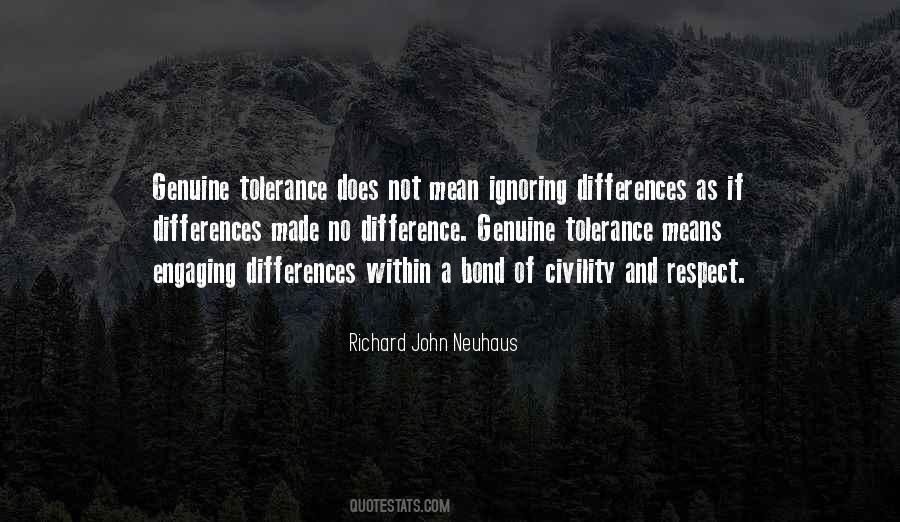 Quotes About Tolerance #1235403