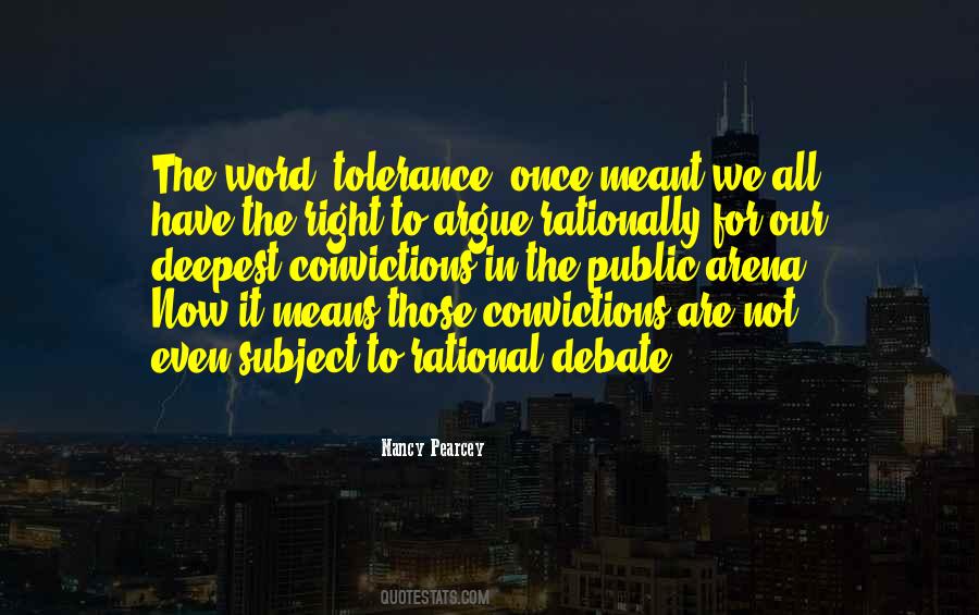 Quotes About Tolerance #1348104