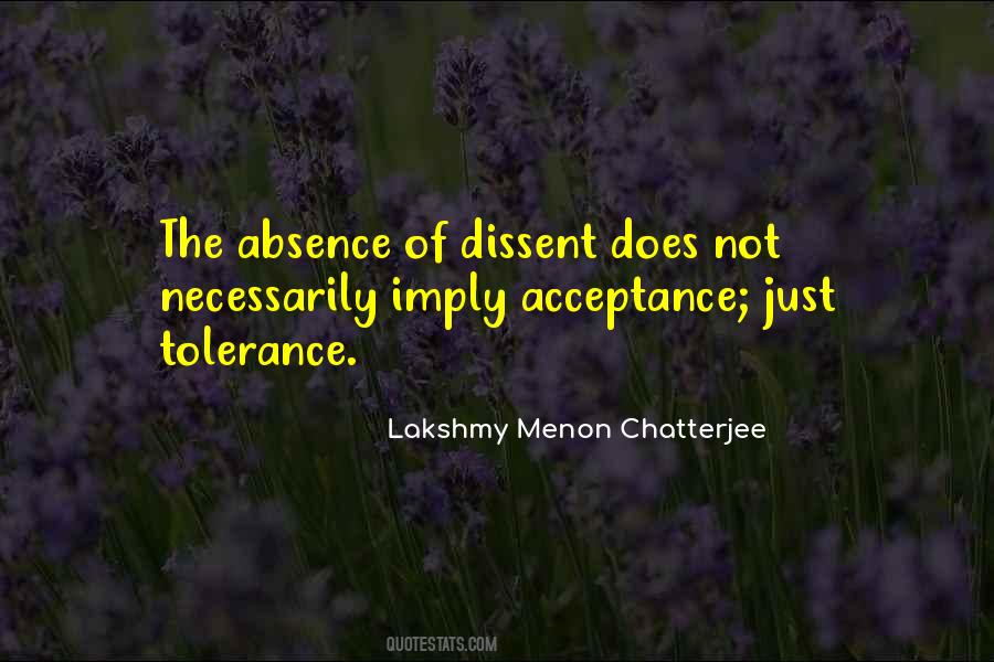 Quotes About Tolerance #1399766