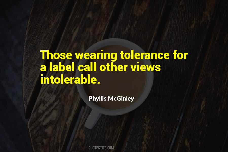 Quotes About Tolerance #1421264