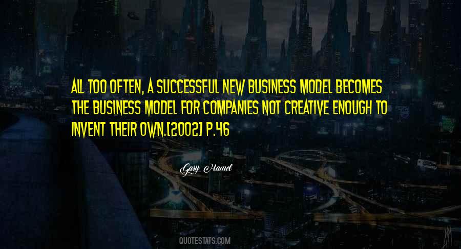Quotes About New Companies #812428