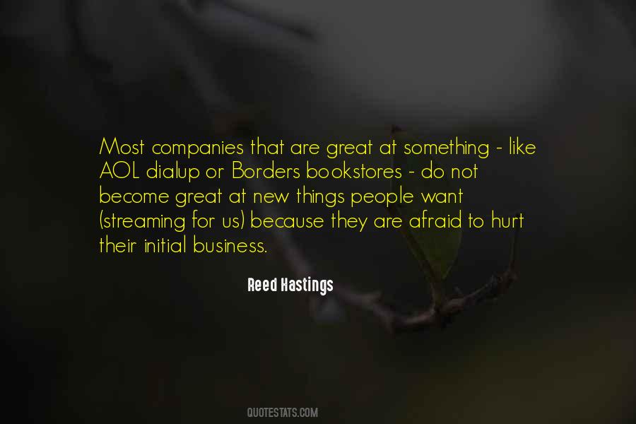 Quotes About New Companies #997714