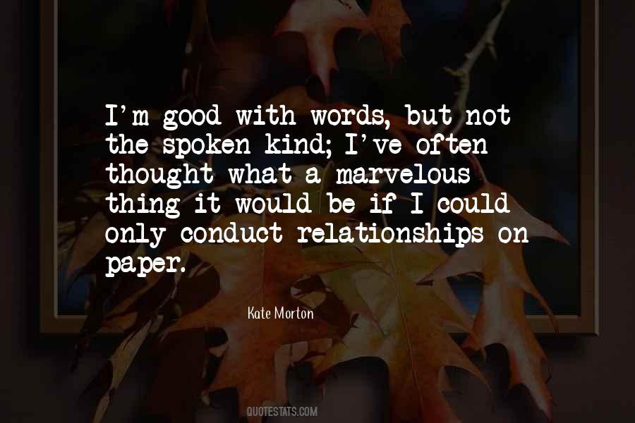 Quotes About Words Not Spoken #309405