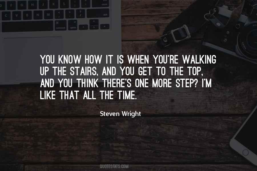 Walking Up Stairs Quotes #858212