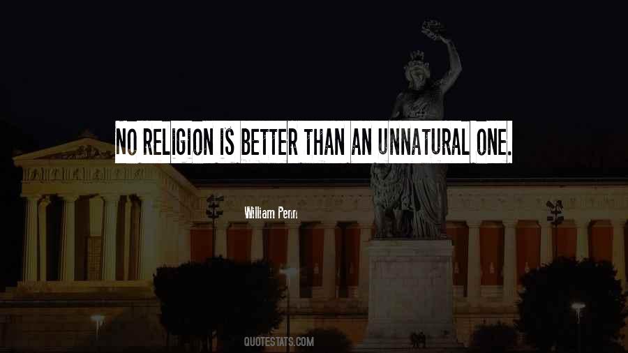 Quotes About Unnatural #1299548
