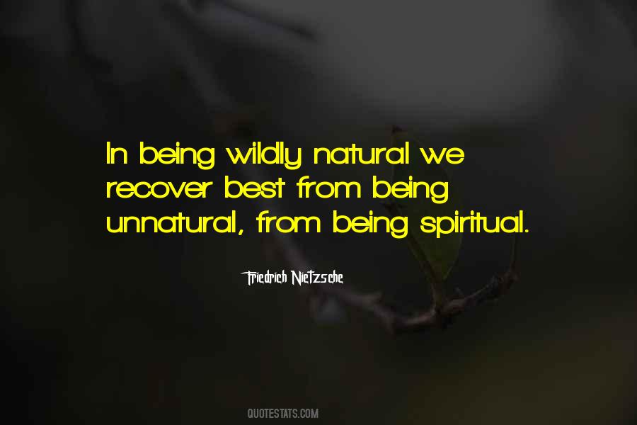 Quotes About Unnatural #1343333