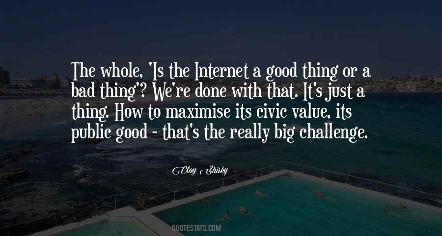 Public Good Quotes #601995