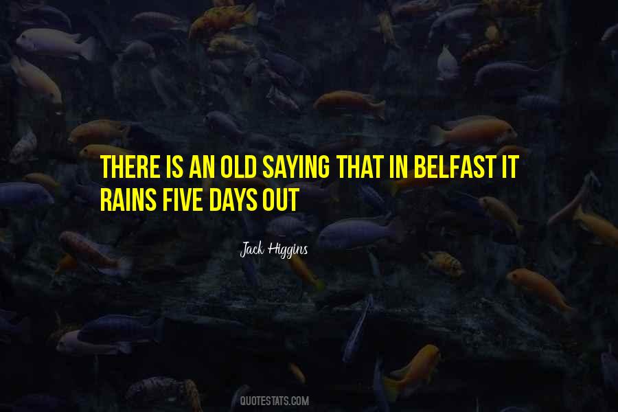 Quotes About Belfast #1850962