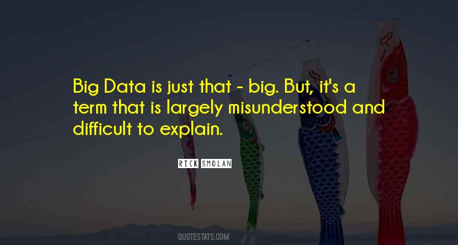 Quotes About Big Data #188956