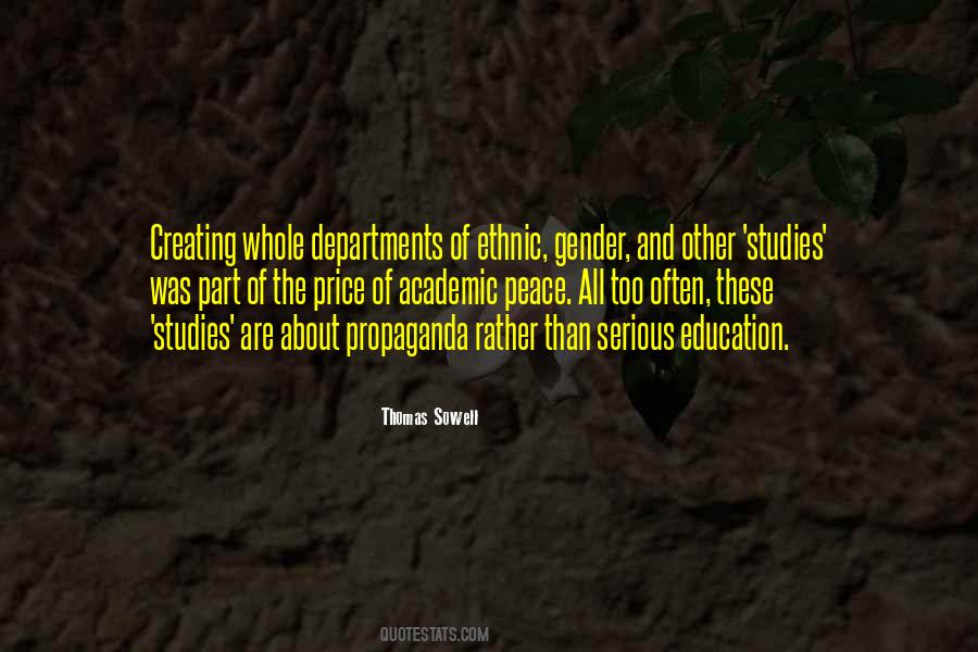 Quotes About Ethnic Studies #1514609