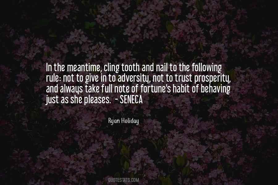 Quotes About Behaving #1299125
