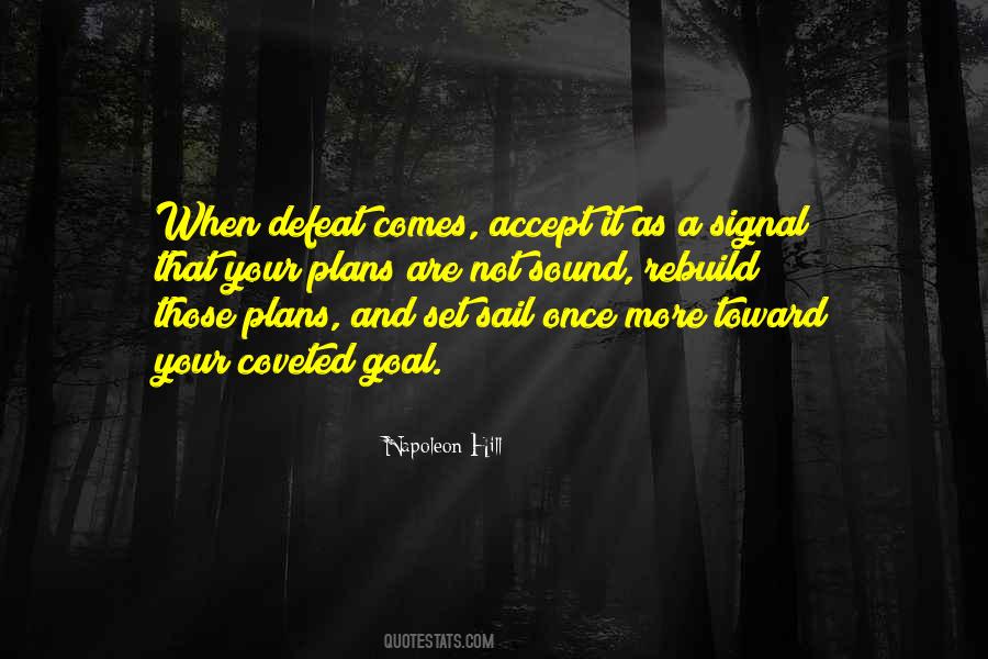 Accept Defeat Quotes #821259