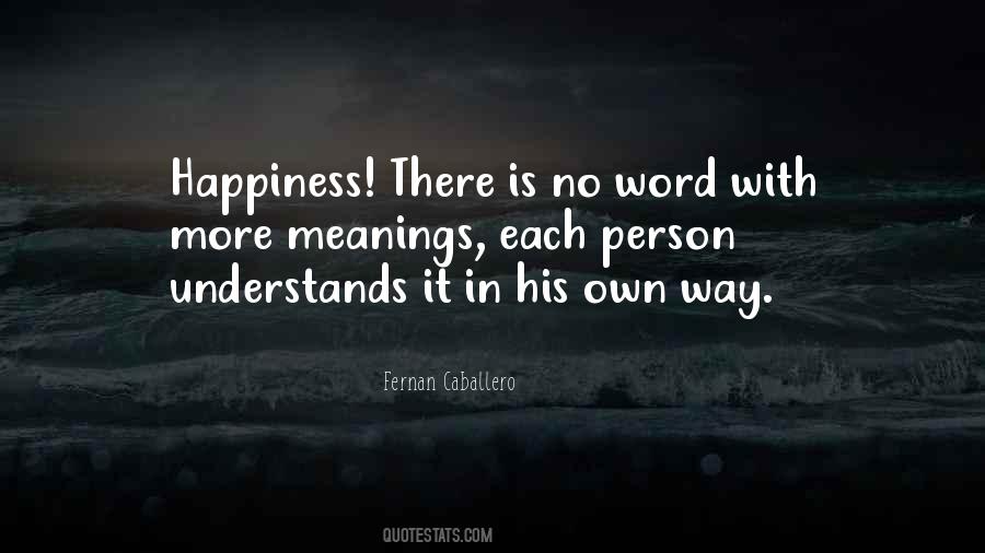 Word Meanings Quotes #1059263