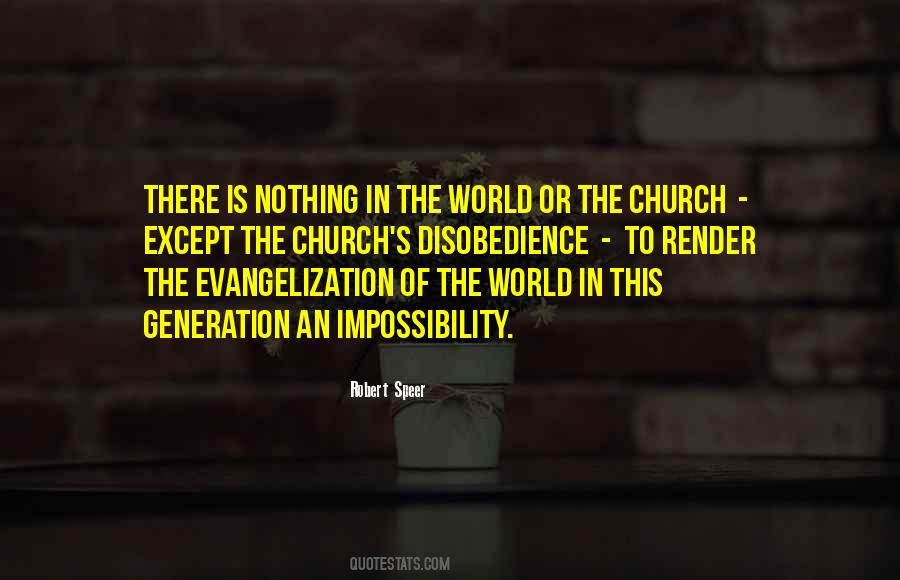 World Evangelism Quotes #832288