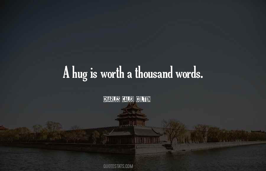 Quotes About A Hug #1199444