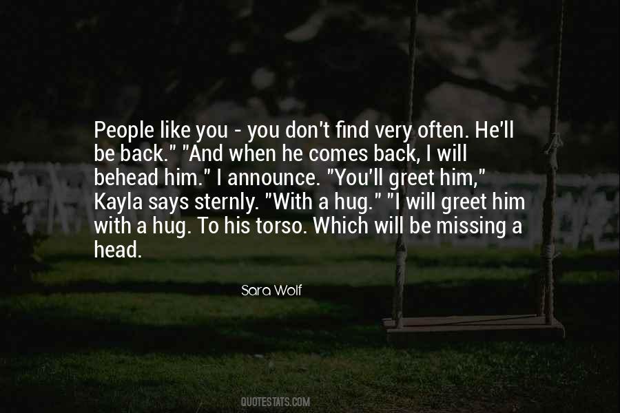 Quotes About A Hug #1500510