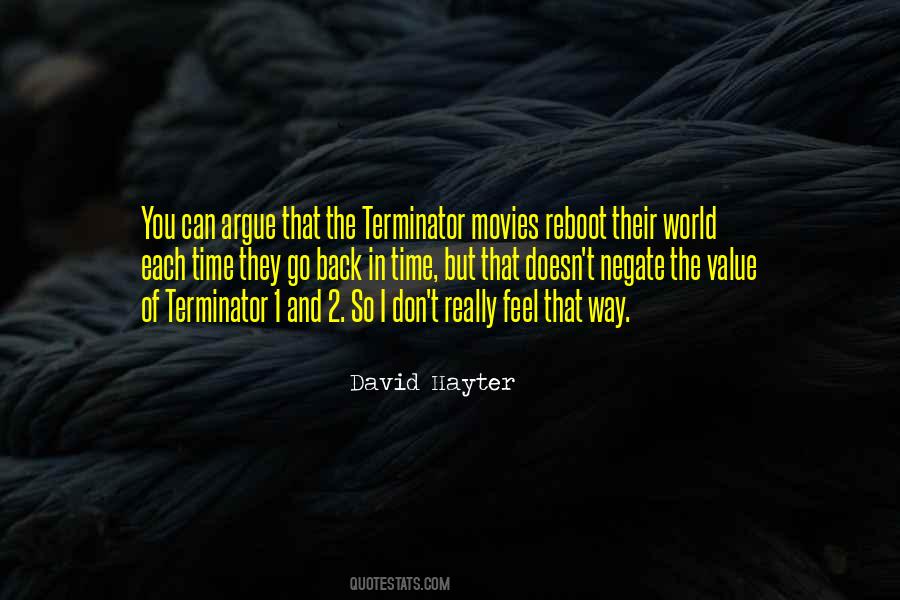 Quotes About Terminator #1277785