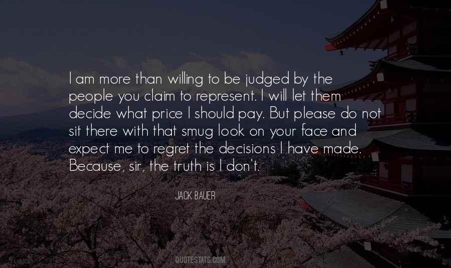 Quotes About Decisions And Regret #1783927