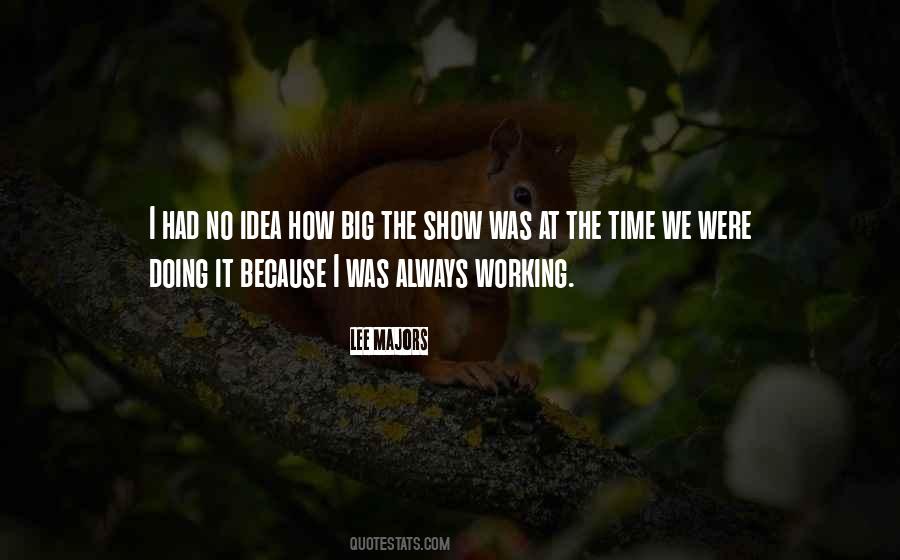 Quotes About The Big Idea #543272
