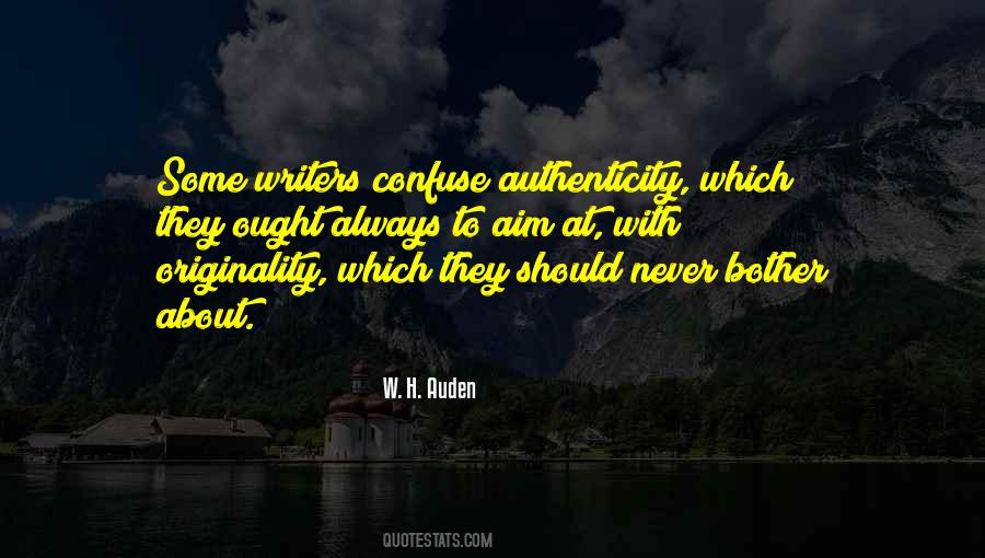 Quotes About Authenticity #1158413