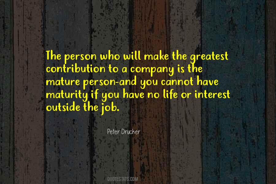 Quotes About Mature Person #399001