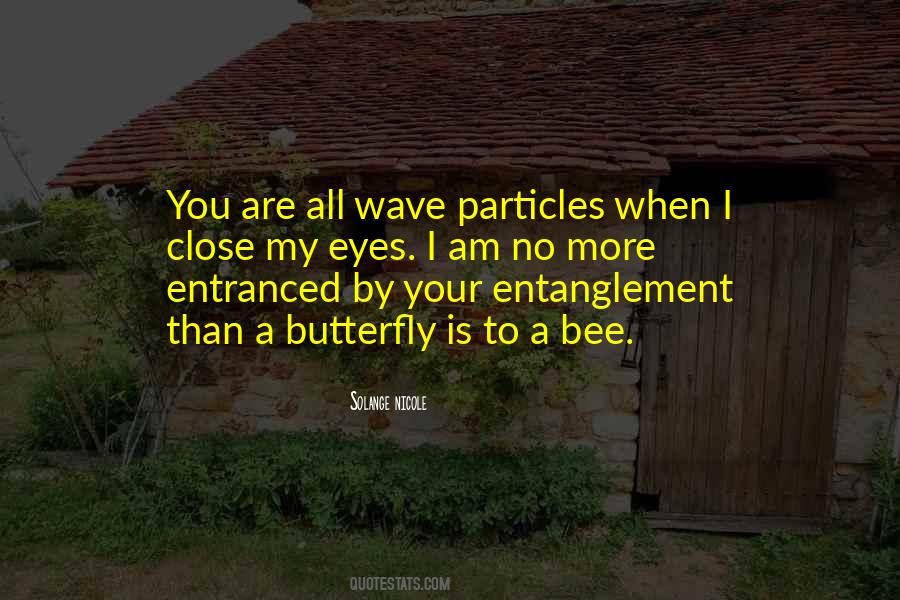 Quotes About Quantum Entanglement #273949