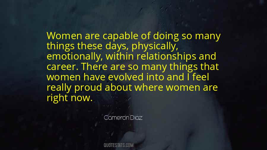Capable Women Quotes #1868021