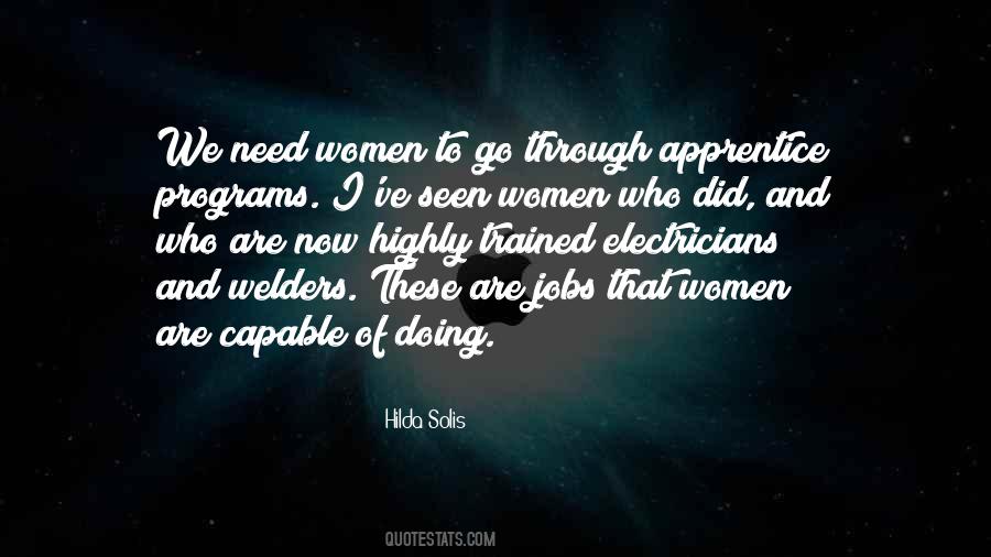 Capable Women Quotes #24830