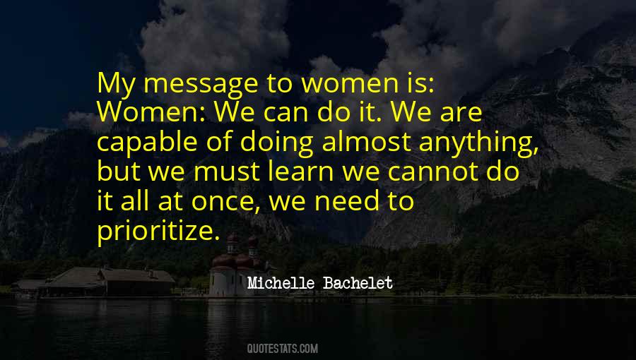 Capable Women Quotes #516191