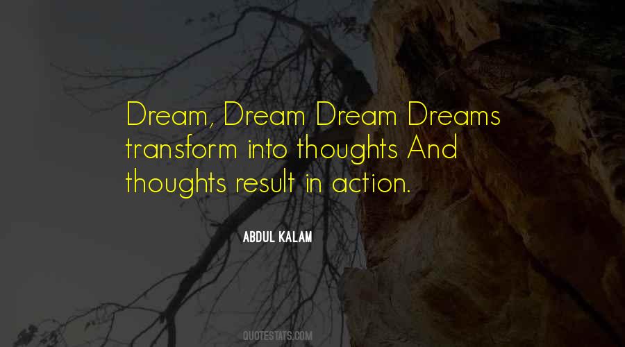 Quotes About Thoughts And Dreams #471804