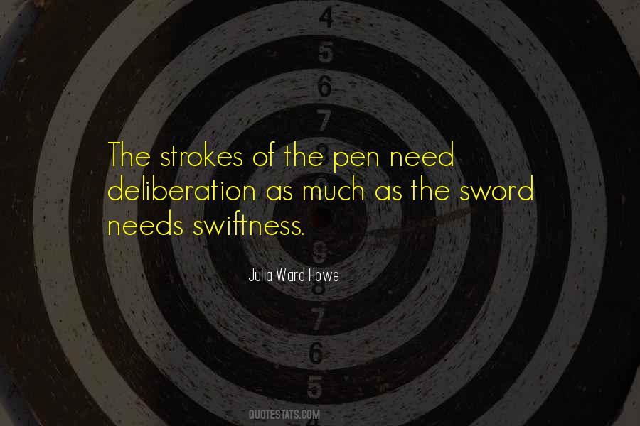 Quotes About Swiftness #1309210