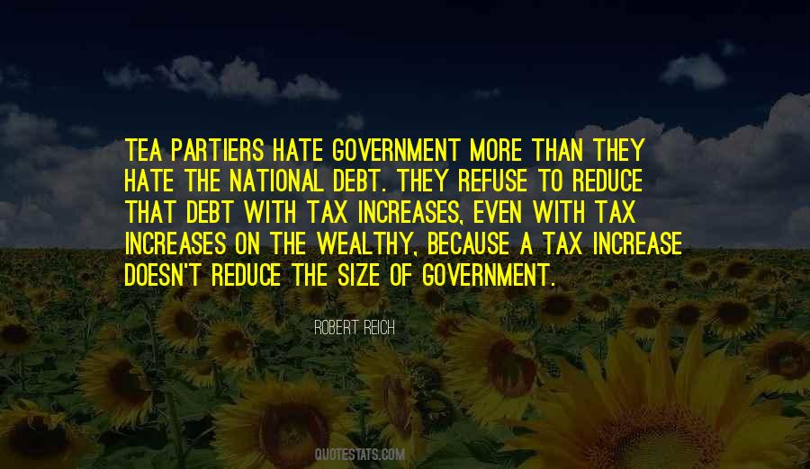 Quotes About Tax Increases #1707774