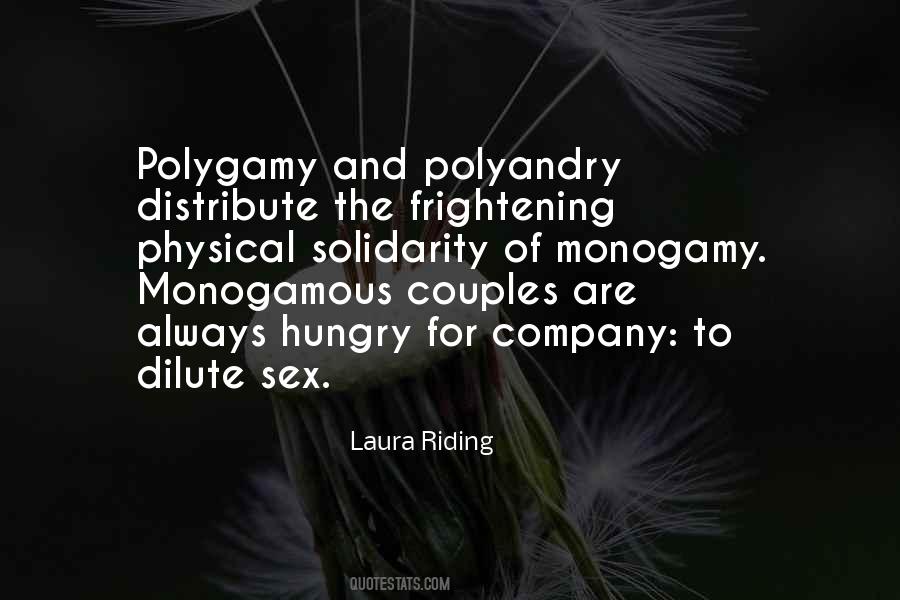 Quotes About Polyandry #1523683