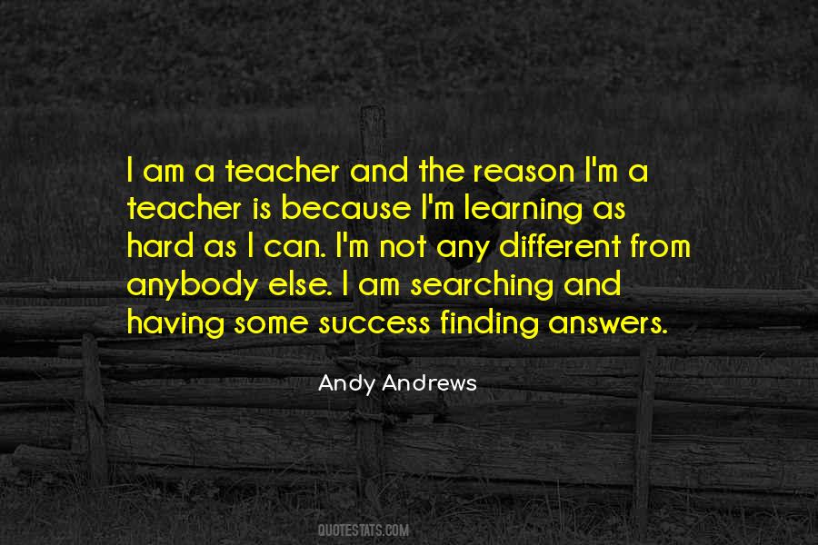 Quotes About Not Finding Answers #160793