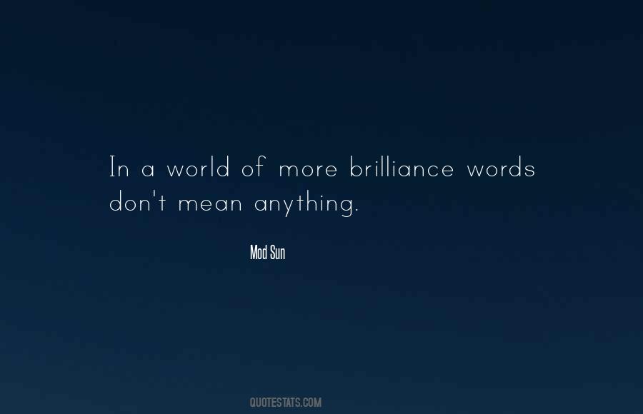 Quotes About Words Don't Mean Anything #1630733