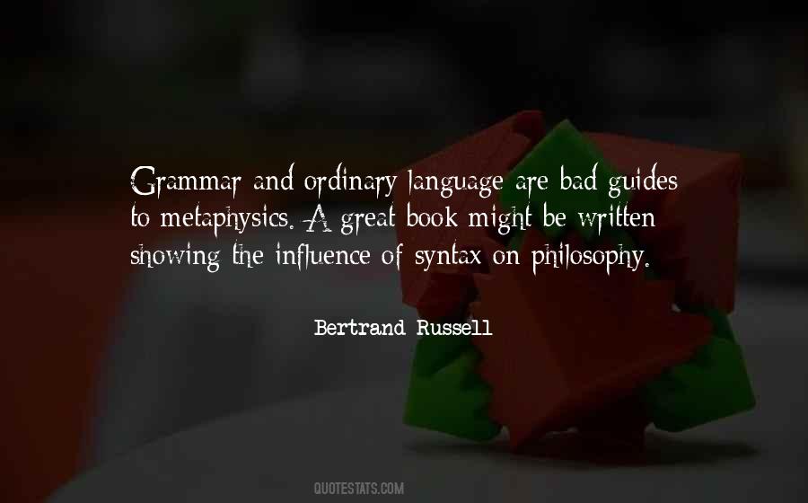 Quotes About Philosophy Of Language #1035897